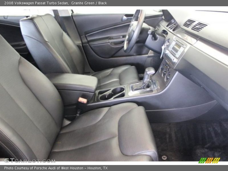 Granite Green / Black 2008 Volkswagen Passat Turbo Sedan
