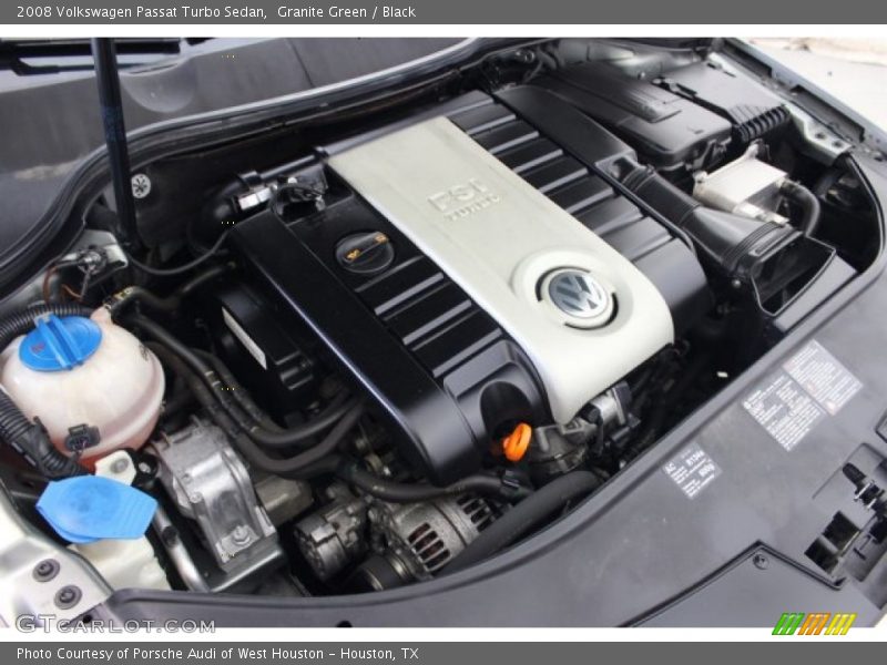 Granite Green / Black 2008 Volkswagen Passat Turbo Sedan
