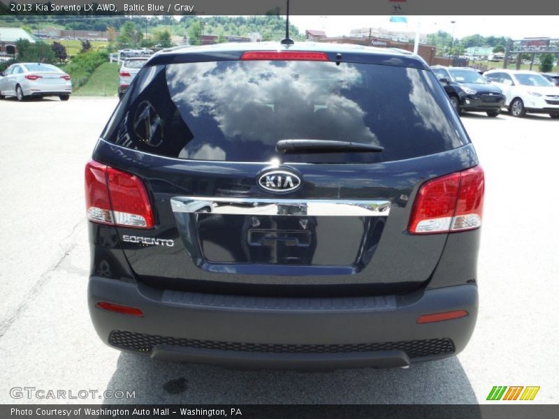 Baltic Blue / Gray 2013 Kia Sorento LX AWD