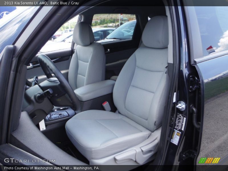 Baltic Blue / Gray 2013 Kia Sorento LX AWD