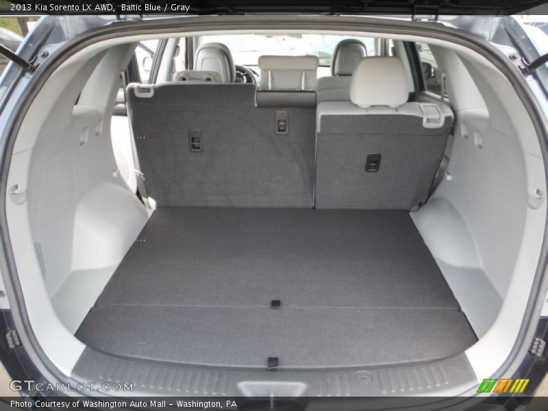 Baltic Blue / Gray 2013 Kia Sorento LX AWD