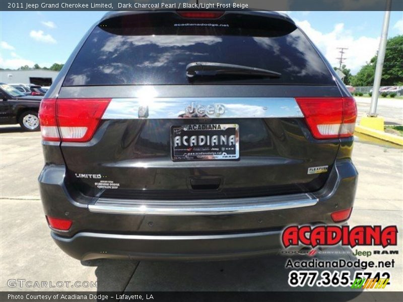 Dark Charcoal Pearl / Black/Light Frost Beige 2011 Jeep Grand Cherokee Limited