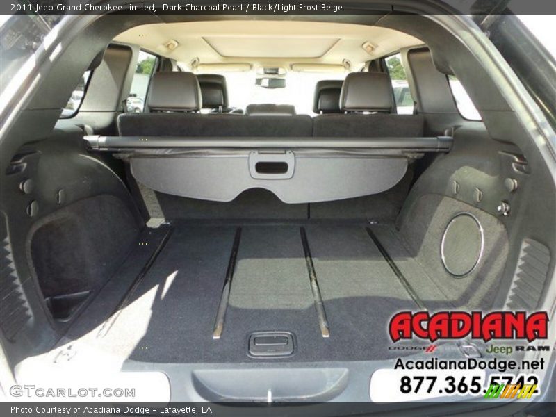 Dark Charcoal Pearl / Black/Light Frost Beige 2011 Jeep Grand Cherokee Limited