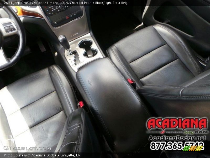 Dark Charcoal Pearl / Black/Light Frost Beige 2011 Jeep Grand Cherokee Limited