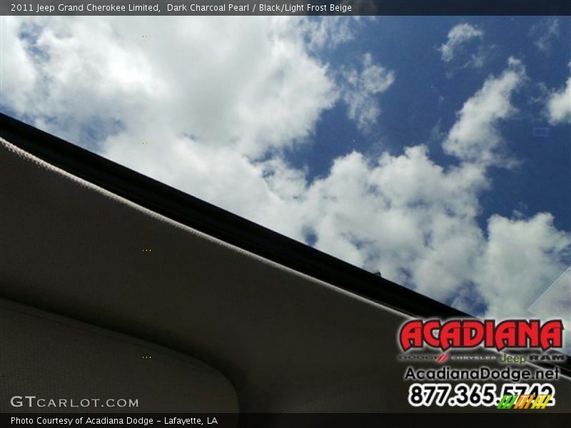 Dark Charcoal Pearl / Black/Light Frost Beige 2011 Jeep Grand Cherokee Limited