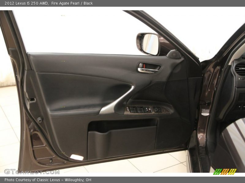 Fire Agate Pearl / Black 2012 Lexus IS 250 AWD