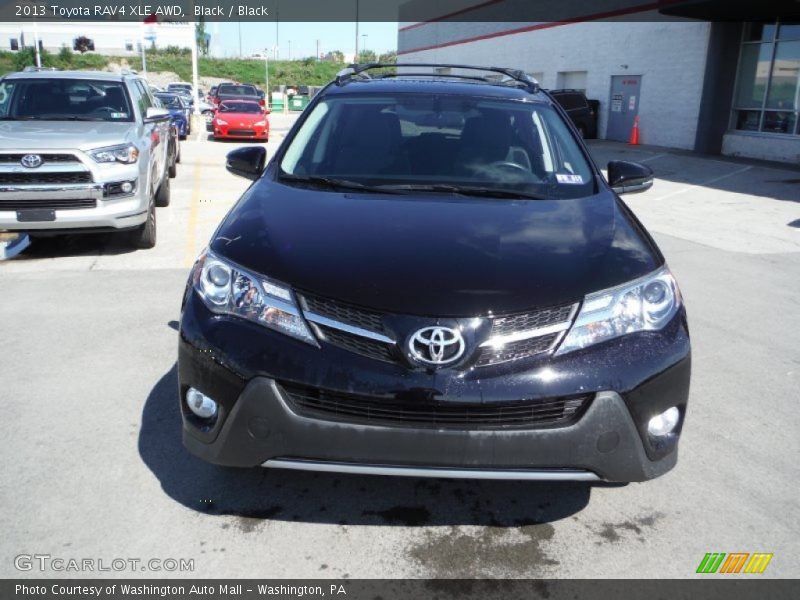 Black / Black 2013 Toyota RAV4 XLE AWD