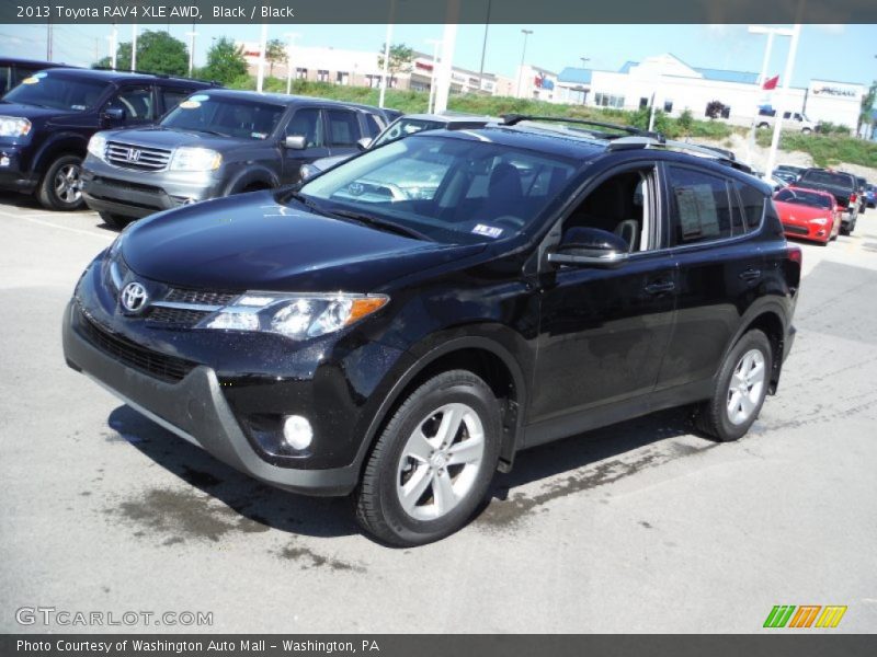 Black / Black 2013 Toyota RAV4 XLE AWD