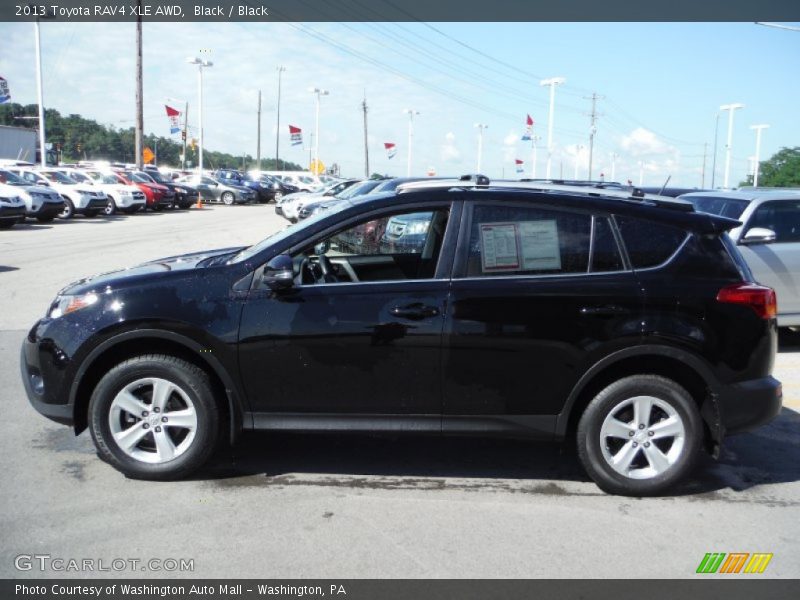 Black / Black 2013 Toyota RAV4 XLE AWD