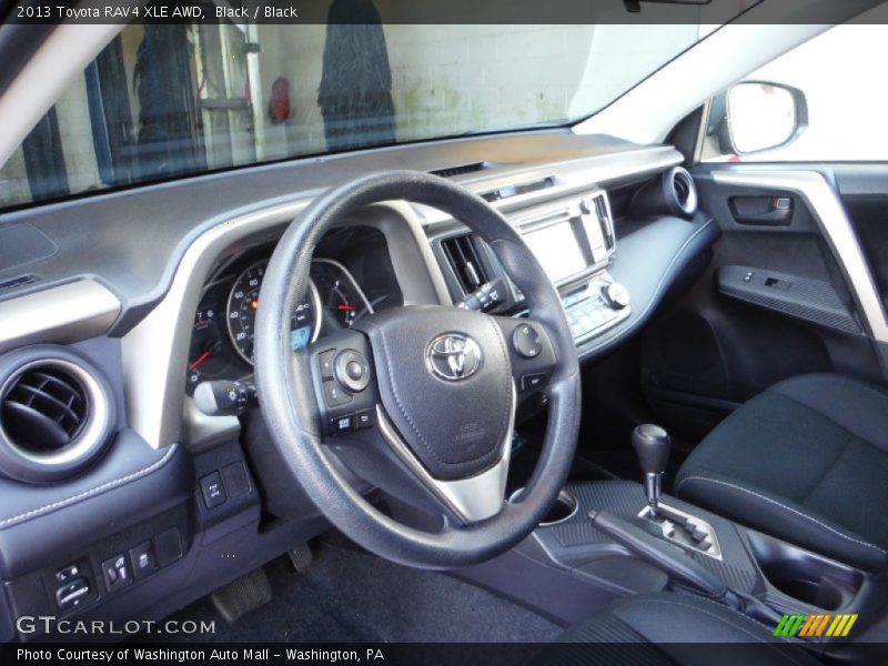 Black / Black 2013 Toyota RAV4 XLE AWD