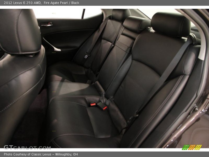 Fire Agate Pearl / Black 2012 Lexus IS 250 AWD