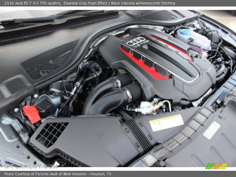  2016 RS 7 4.0 TFSI quattro Engine - 4.0 Liter TFSI Turbocharged DOHC 32-Valve VVT V8