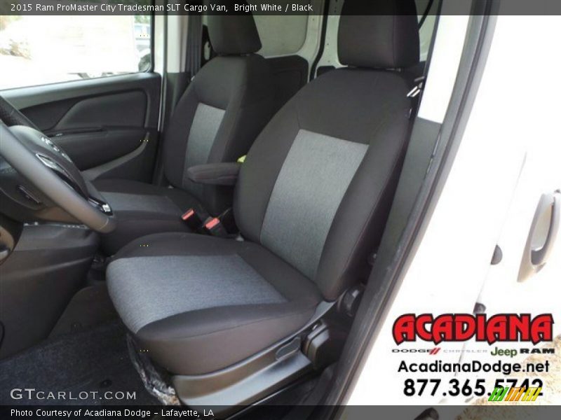 Bright White / Black 2015 Ram ProMaster City Tradesman SLT Cargo Van