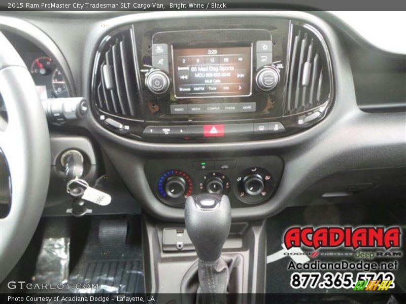 Bright White / Black 2015 Ram ProMaster City Tradesman SLT Cargo Van