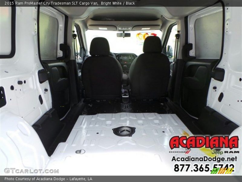 Bright White / Black 2015 Ram ProMaster City Tradesman SLT Cargo Van