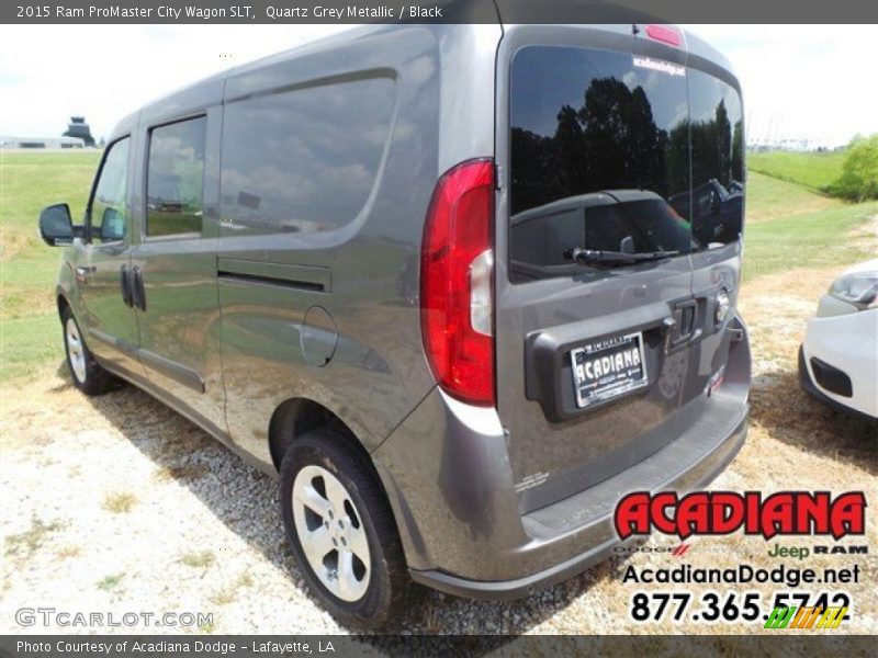 Quartz Grey Metallic / Black 2015 Ram ProMaster City Wagon SLT