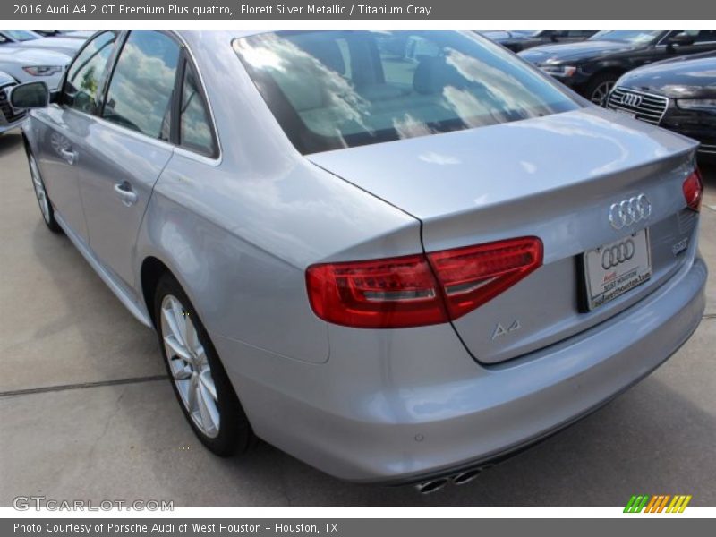 Florett Silver Metallic / Titanium Gray 2016 Audi A4 2.0T Premium Plus quattro