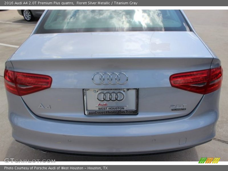 Florett Silver Metallic / Titanium Gray 2016 Audi A4 2.0T Premium Plus quattro