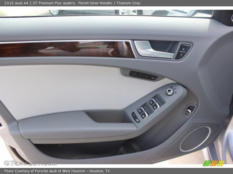 Florett Silver Metallic / Titanium Gray 2016 Audi A4 2.0T Premium Plus quattro