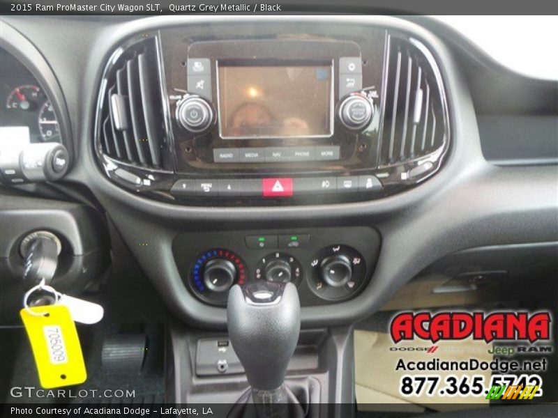 Quartz Grey Metallic / Black 2015 Ram ProMaster City Wagon SLT