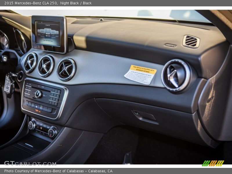 Night Black / Black 2015 Mercedes-Benz CLA 250