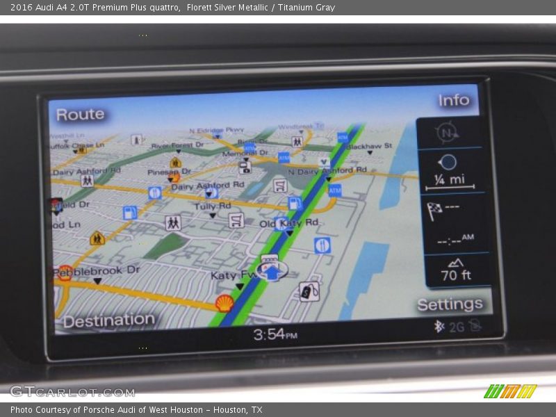 Florett Silver Metallic / Titanium Gray 2016 Audi A4 2.0T Premium Plus quattro