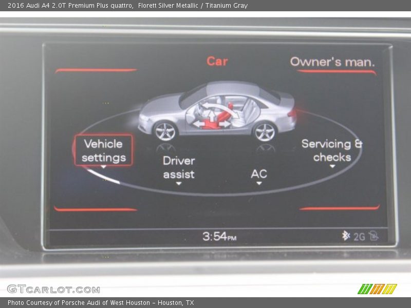 Florett Silver Metallic / Titanium Gray 2016 Audi A4 2.0T Premium Plus quattro