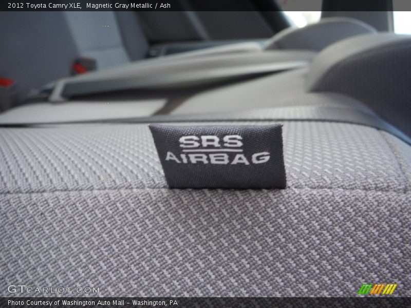 Magnetic Gray Metallic / Ash 2012 Toyota Camry XLE