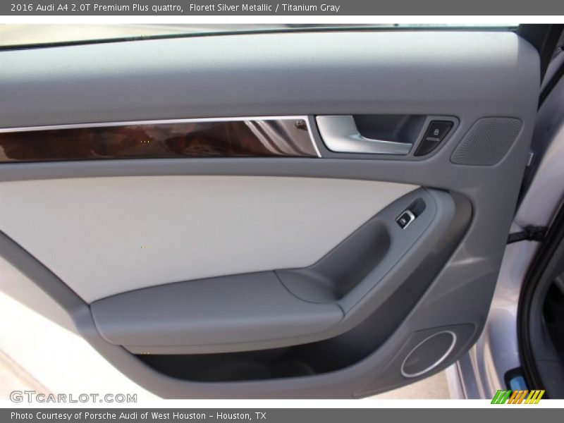 Florett Silver Metallic / Titanium Gray 2016 Audi A4 2.0T Premium Plus quattro