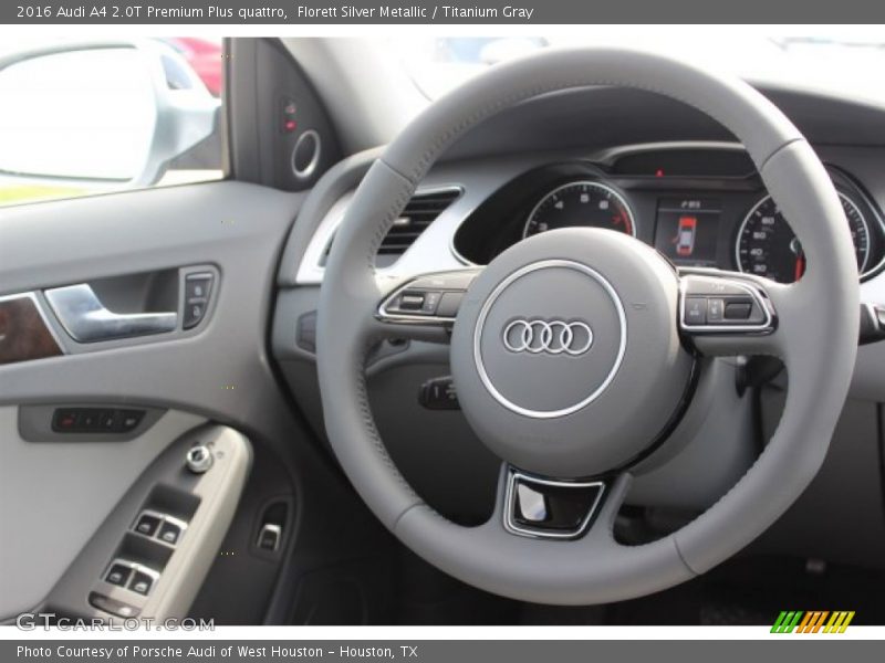 Florett Silver Metallic / Titanium Gray 2016 Audi A4 2.0T Premium Plus quattro
