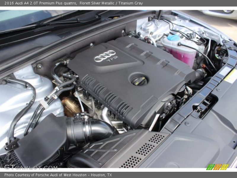 Florett Silver Metallic / Titanium Gray 2016 Audi A4 2.0T Premium Plus quattro