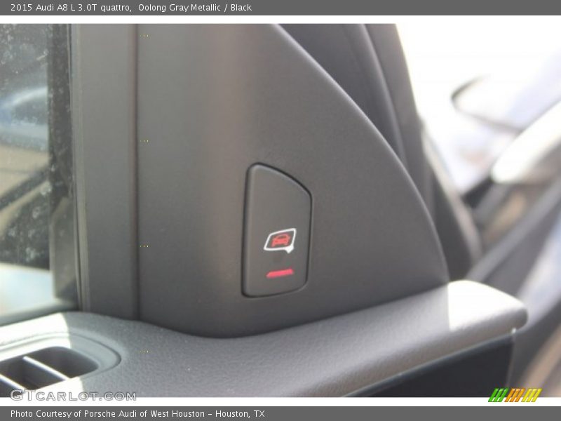 Oolong Gray Metallic / Black 2015 Audi A8 L 3.0T quattro