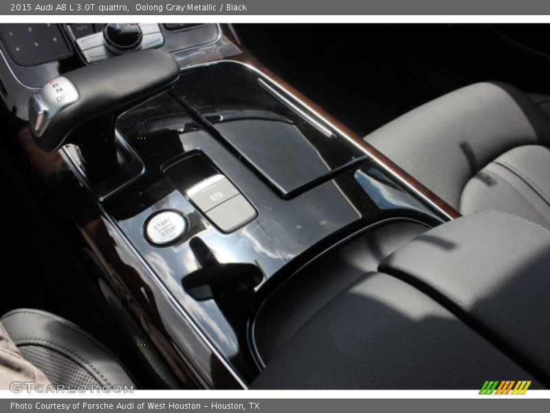 Oolong Gray Metallic / Black 2015 Audi A8 L 3.0T quattro