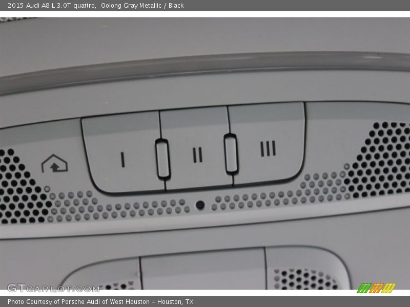 Oolong Gray Metallic / Black 2015 Audi A8 L 3.0T quattro