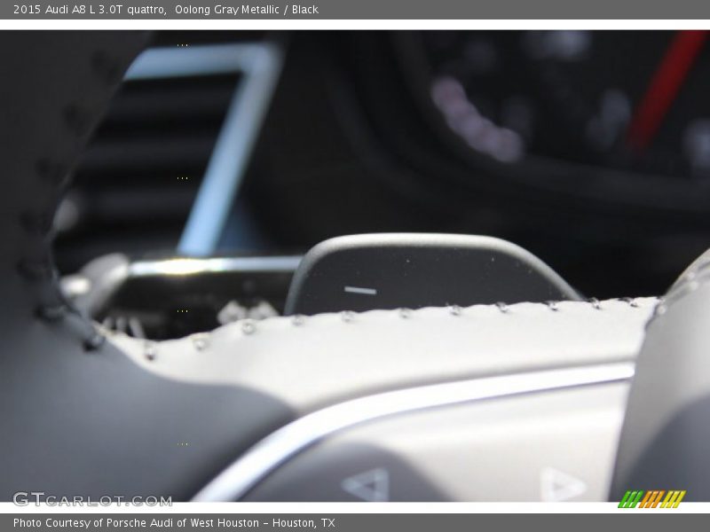 Oolong Gray Metallic / Black 2015 Audi A8 L 3.0T quattro