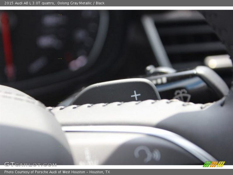 Oolong Gray Metallic / Black 2015 Audi A8 L 3.0T quattro