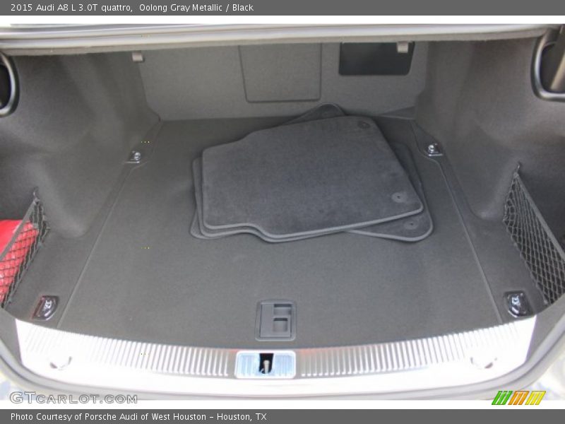 Oolong Gray Metallic / Black 2015 Audi A8 L 3.0T quattro