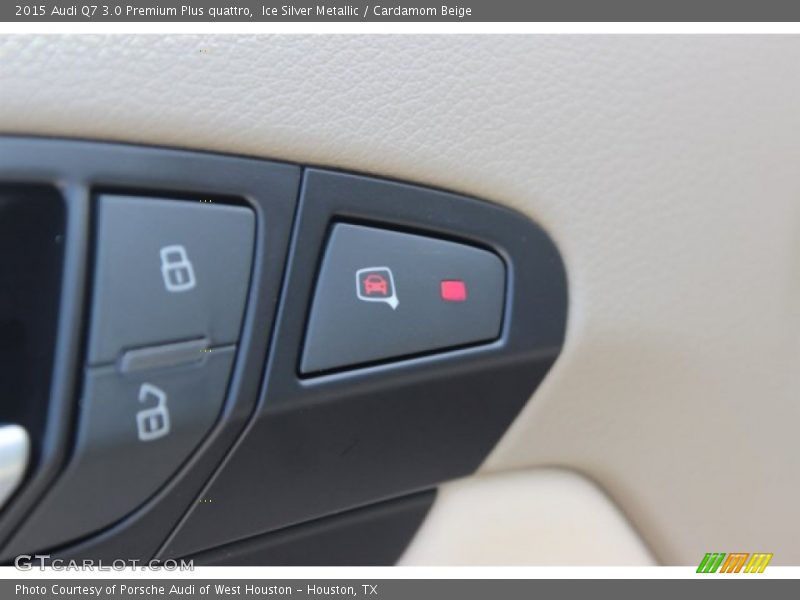 Ice Silver Metallic / Cardamom Beige 2015 Audi Q7 3.0 Premium Plus quattro