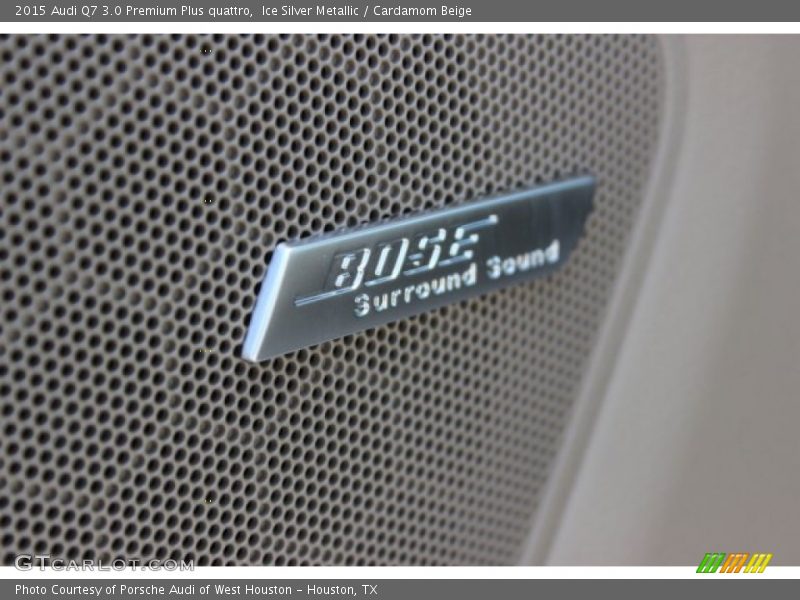 Ice Silver Metallic / Cardamom Beige 2015 Audi Q7 3.0 Premium Plus quattro