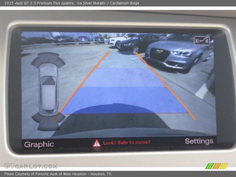 Ice Silver Metallic / Cardamom Beige 2015 Audi Q7 3.0 Premium Plus quattro