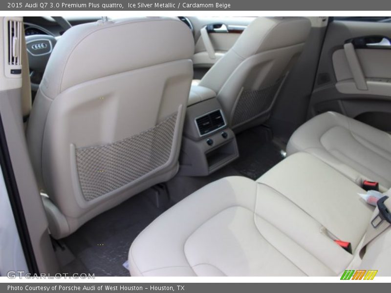 Ice Silver Metallic / Cardamom Beige 2015 Audi Q7 3.0 Premium Plus quattro