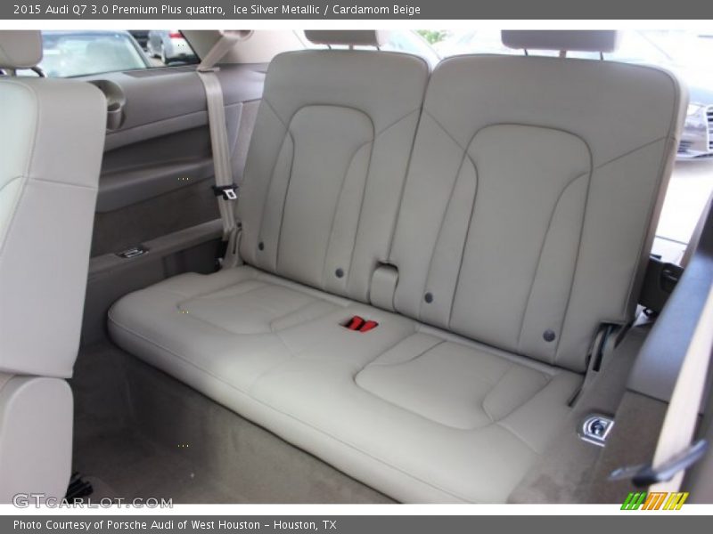 Ice Silver Metallic / Cardamom Beige 2015 Audi Q7 3.0 Premium Plus quattro
