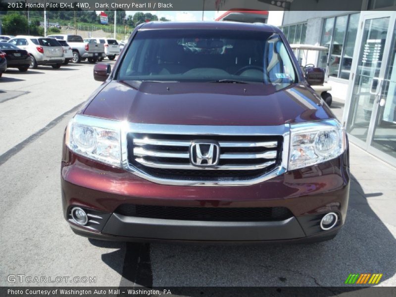 Dark Cherry Pearl II / Black 2012 Honda Pilot EX-L 4WD