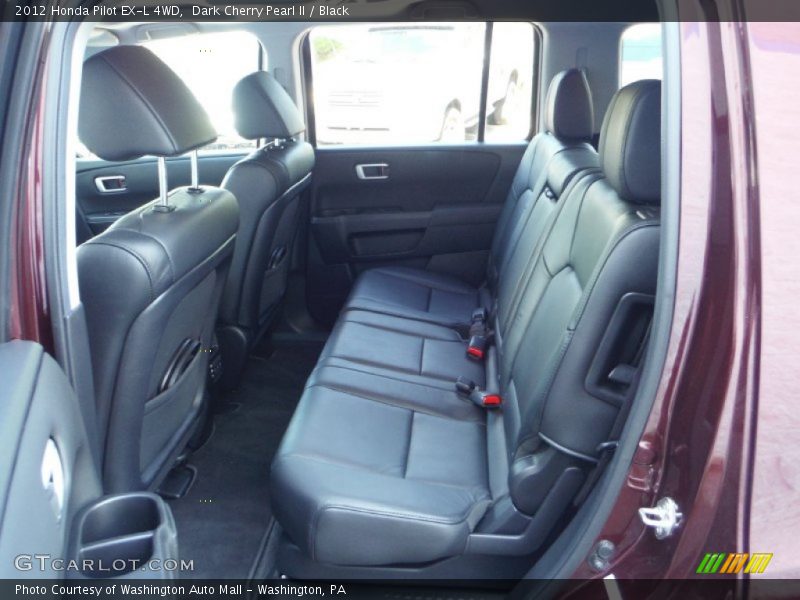 Dark Cherry Pearl II / Black 2012 Honda Pilot EX-L 4WD