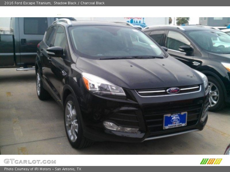 Shadow Black / Charcoal Black 2016 Ford Escape Titanium