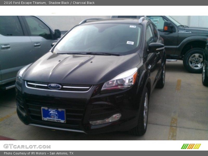 Shadow Black / Charcoal Black 2016 Ford Escape Titanium