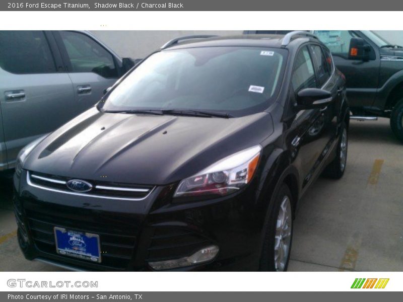 Shadow Black / Charcoal Black 2016 Ford Escape Titanium