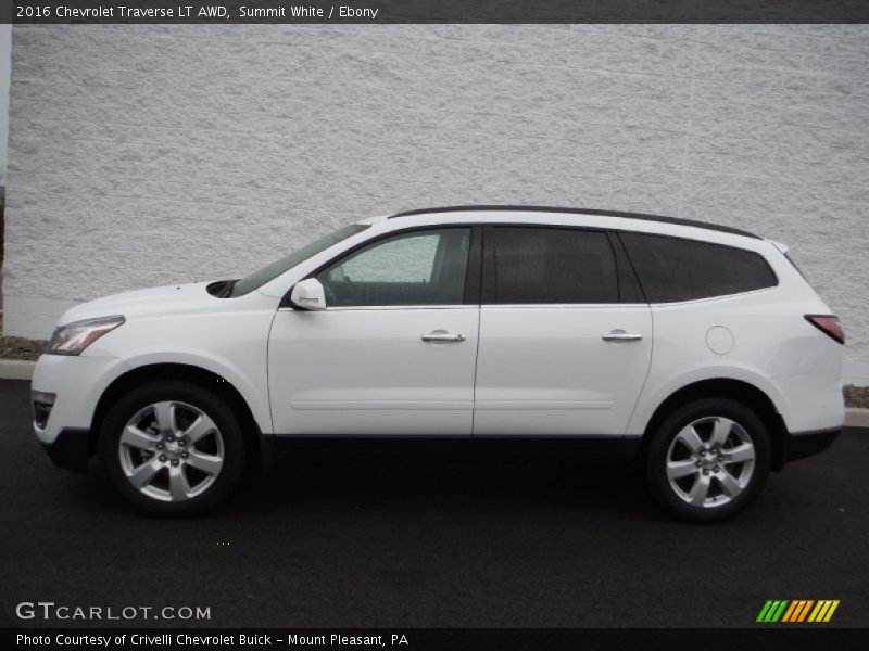  2016 Traverse LT AWD Summit White