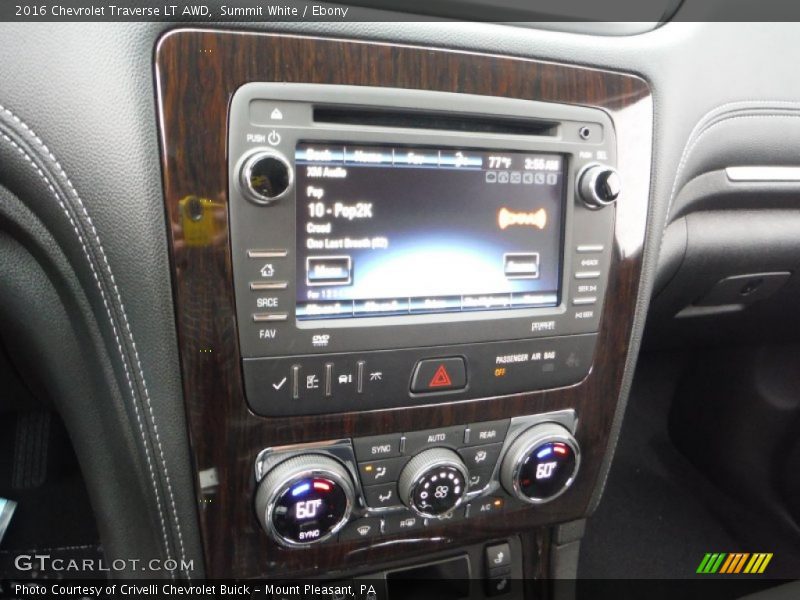 Controls of 2016 Traverse LT AWD