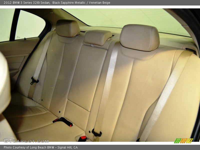 Black Sapphire Metallic / Venetian Beige 2012 BMW 3 Series 328i Sedan